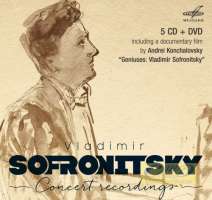 WYCOFANY  Sofronitsky, Vladimir: Concert Recordings (1951-1960) + film by Andrei Konchalovsky